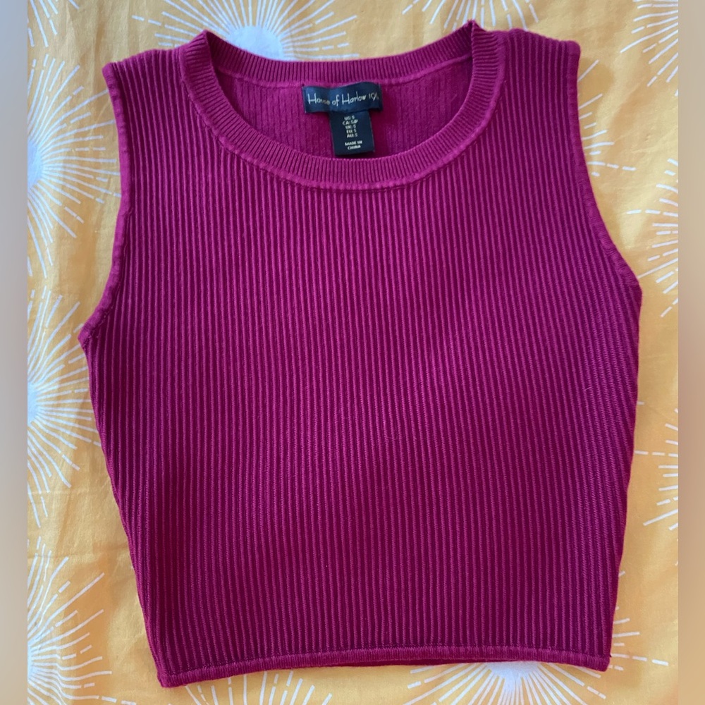 House of Harlow pink tank top